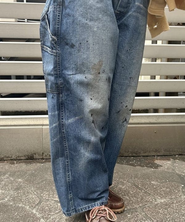 MATSUMOTO AMIさんの「BEAMS WOMEN｜【別注】Lee &times; maturely / ヴィンテージ ペインター パンツ」を使ったコーディネート