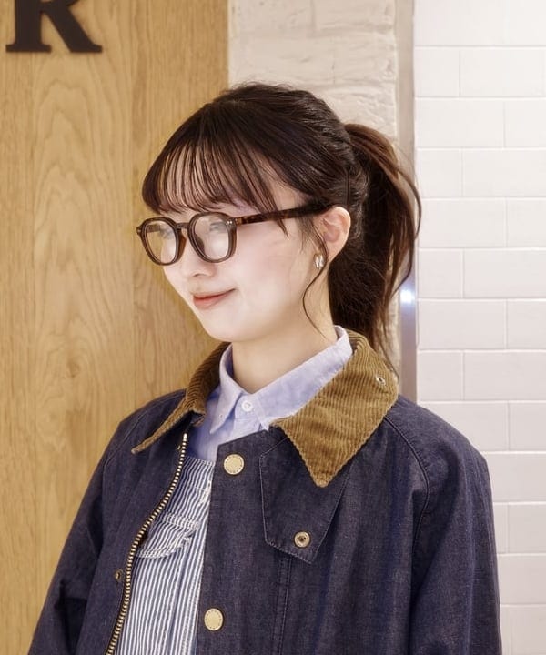 Joさんの「BEAMS WOMEN｜Barbour / TRANSPORT デニム ジャケット」を使ったコーディネート
