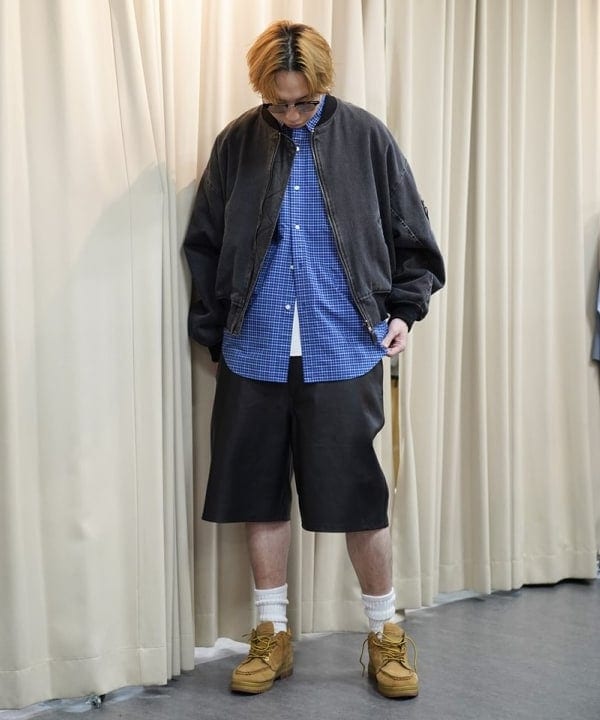 SUDOさんの「BEAMS WOMEN｜リバーシブル フェード ボンバー ジャケット」を使ったコーディネート