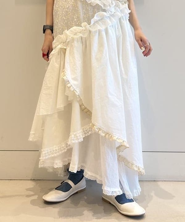 清水 彩乃さんの「BEAMS WOMEN｜ボーダー バインダー ショートスリーブ Tシャツ」を使ったコーディネート