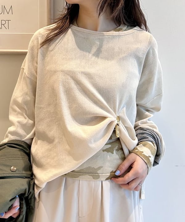 ナツハさんの「BEAMS WOMEN｜maturely / メモリー ツイル ミリタリー コート」を使ったコーディネート