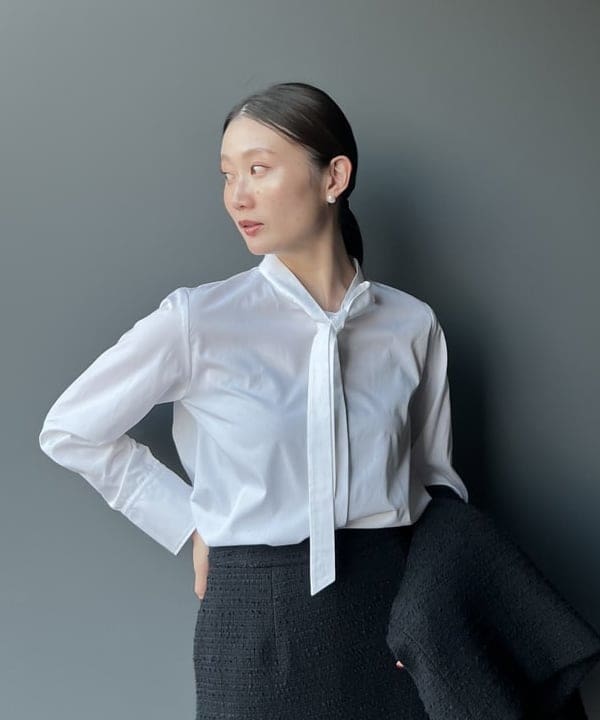 隈元 楓さんの「BEAMS WOMEN｜ツイード クルーネック ジャケット＊」を使ったコーディネート