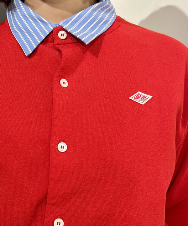 早川 萌子さんの「BEAMS WOMEN｜DANTON / ジャージー ニット クルーネック カーディガン」を使ったコーディネート