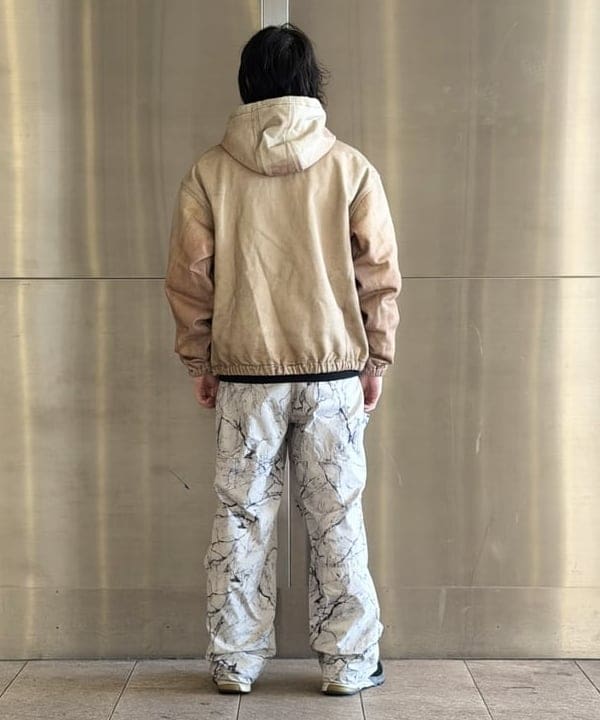 うえきんぐさんの「モック プリント フーディ」を使ったコーディネート