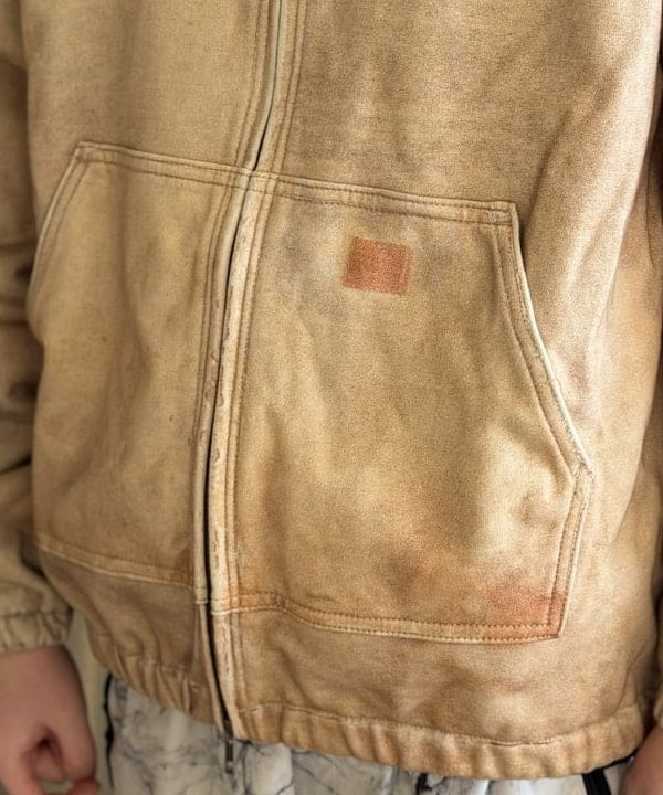 うえきんぐさんの「モック プリント フーディ」を使ったコーディネート