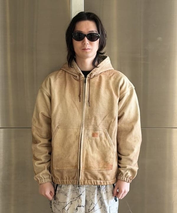 うえきんぐさんの「モック プリント フーディ」を使ったコーディネート