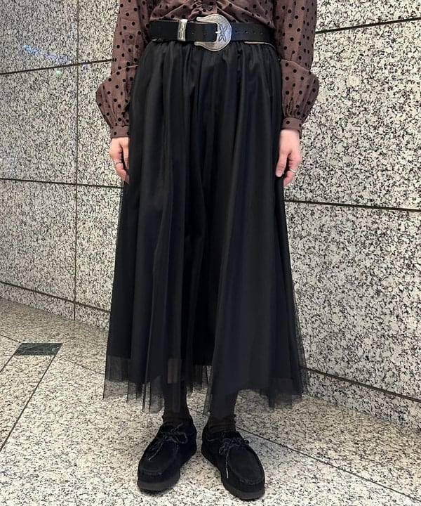 Sakiさんの「BEAMS WOMEN｜ドット センター ギャザー ブラウス」を使ったコーディネート