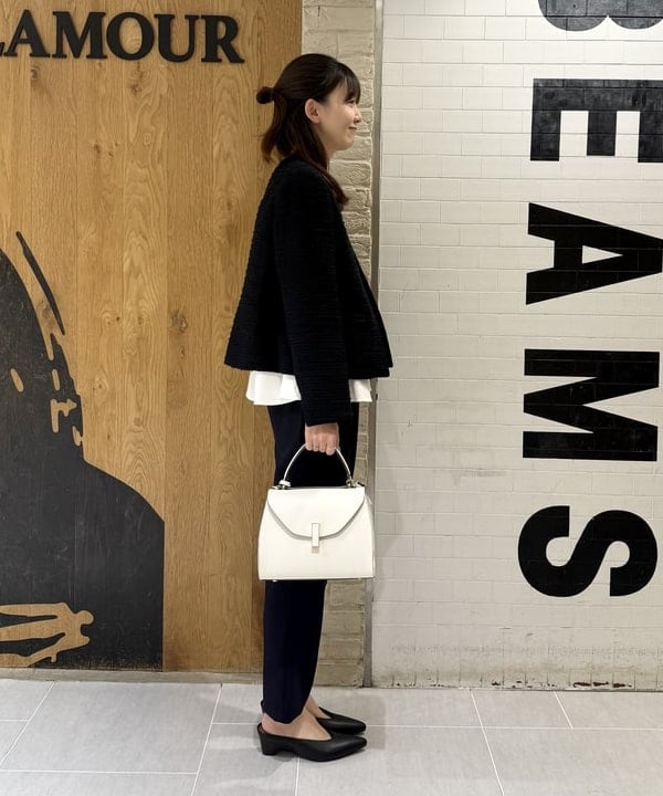 ヒライさんの「BEAMS WOMEN｜トリアセ ペプラム ブラウス＊」を使ったコーディネート