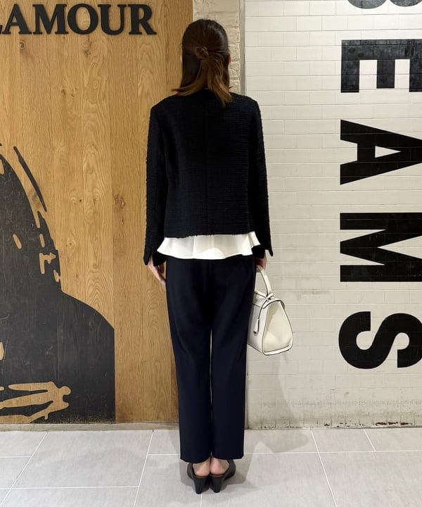 ヒライさんの「BEAMS WOMEN｜トリアセ ペプラム ブラウス＊」を使ったコーディネート