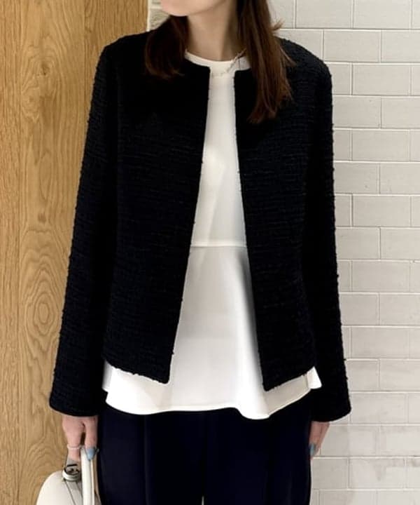 ヒライさんの「BEAMS WOMEN｜トリアセ ペプラム ブラウス＊」を使ったコーディネート