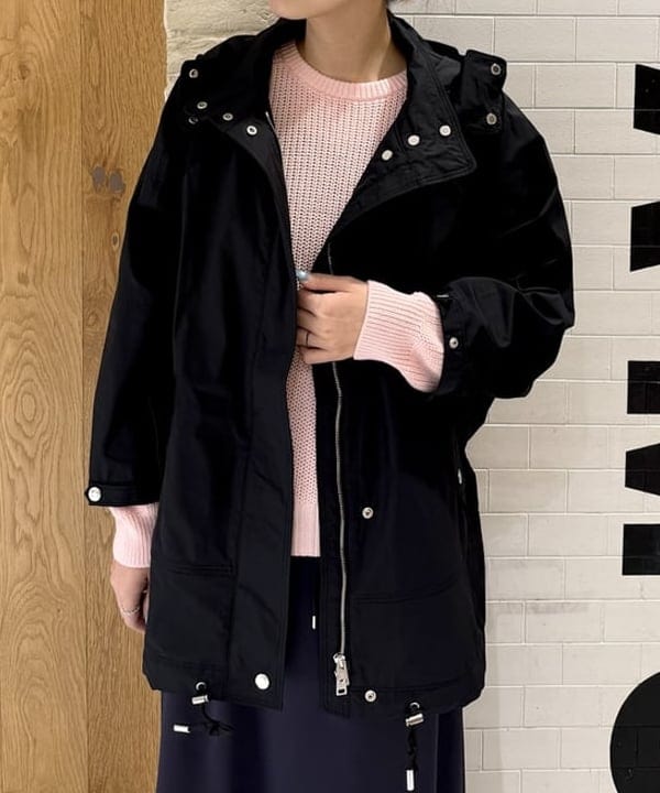 ヒライさんの「BEAMS WOMEN｜5ゲージ コットン 畦編み プルオーバー」を使ったコーディネート