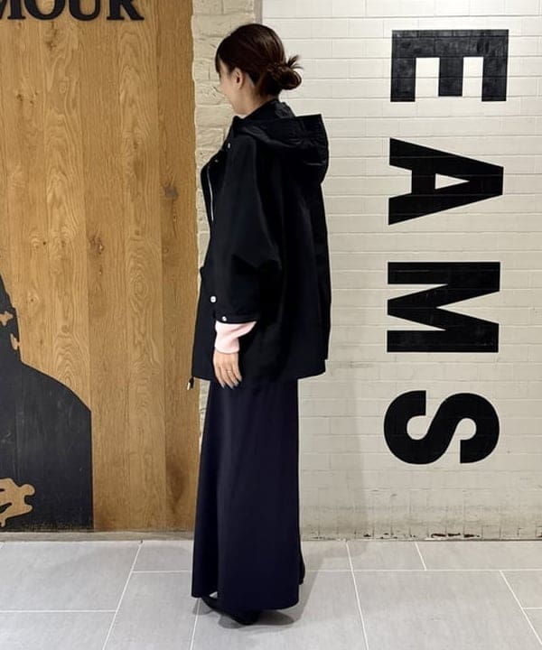 ヒライさんの「BEAMS WOMEN｜5ゲージ コットン 畦編み プルオーバー」を使ったコーディネート