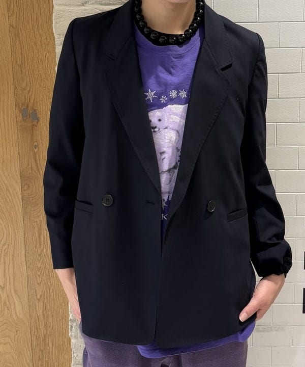 マツミヤさんの「BEAMS WOMEN｜maturely / ティー ダブ ダブル ブレステッド ジャケット」を使ったコーディネート