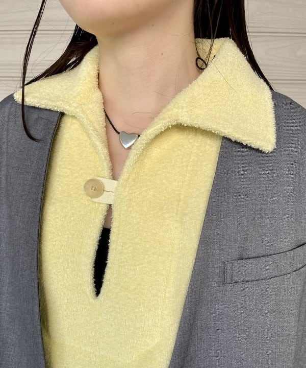 カタヤマ アヤさんの「BEAMS WOMEN｜ノーカラー ビッグ ジャケット」を使ったコーディネート