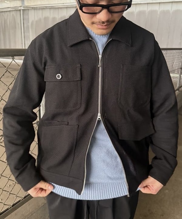 しゅうとさんの「BEAMS WOMEN｜【別注】UNIVERSAL OVERALL / MESH WIDE JACKET」を使ったコーディネート