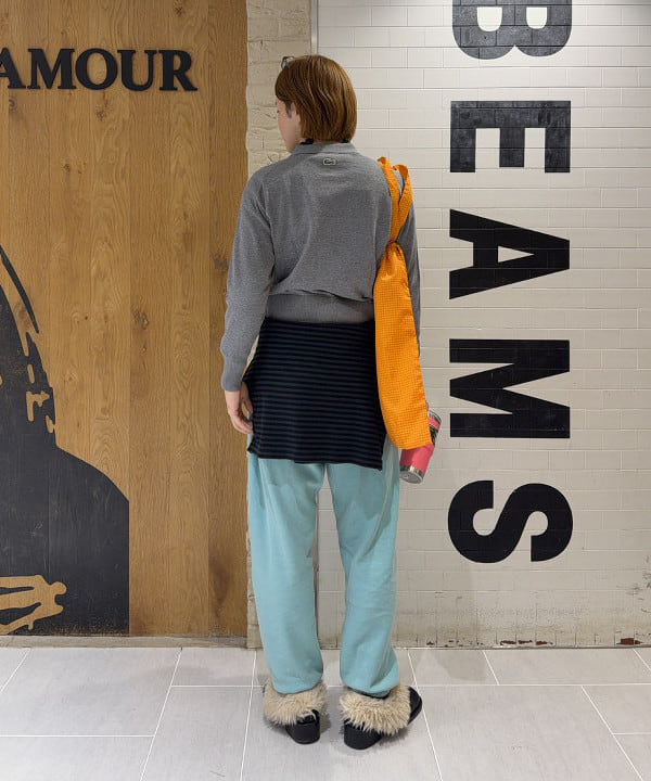 マツミヤさんの「BEAMS WOMEN｜【別注】LACOSTE / ポロ カーディガン」を使ったコーディネート