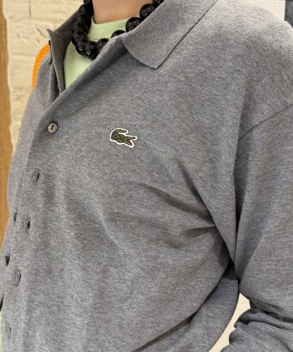 マツミヤさんの「BEAMS WOMEN｜【別注】LACOSTE / ポロ カーディガン」を使ったコーディネート