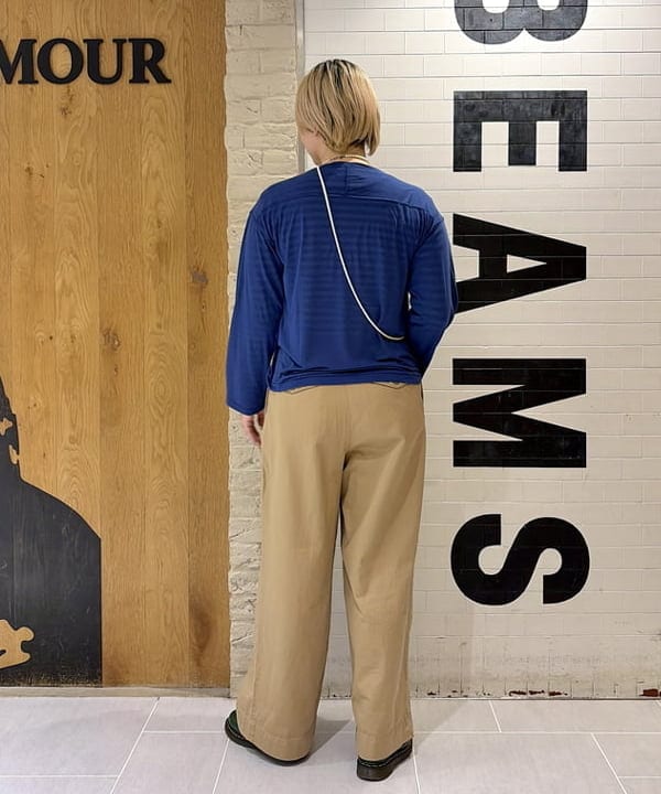 スミレさんの「BEAMS WOMEN｜シアー ナンバリング フットボール」を使ったコーディネート