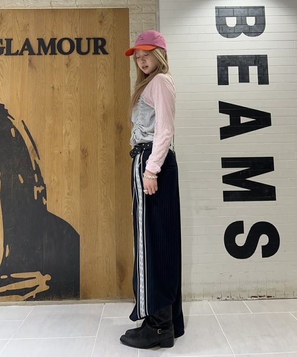 桃羽さんの「BEAMS WOMEN｜LY / Boeken cap」を使ったコーディネート