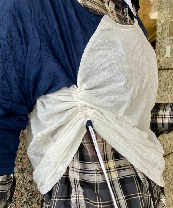 小原 もこさんの「BEAMS WOMEN｜【別注】Healthknit &times; maturely / トンプキンス フルジップ パーカー」を使ったコーディネート