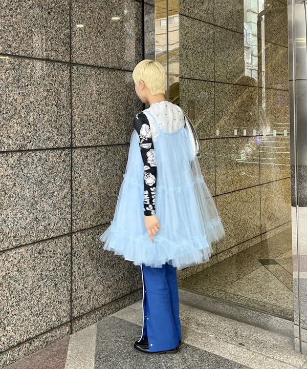 あさひさんの「BEAMS WOMEN｜LOTUS PINK / ラインストーン ボウ ネックレス」を使ったコーディネート