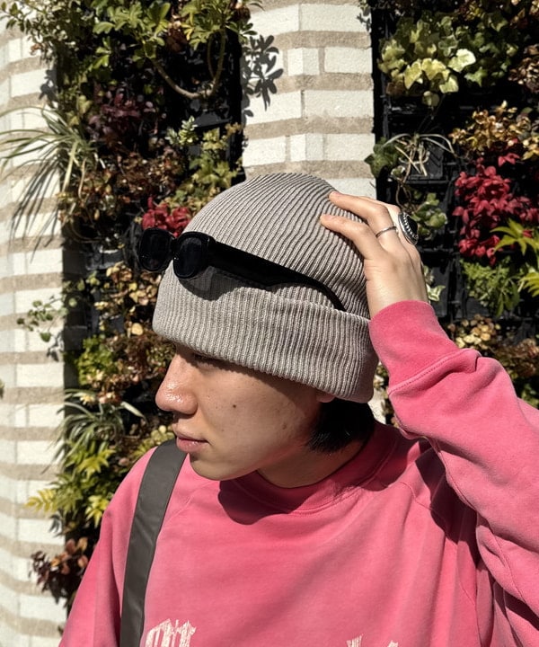 配島 孝明さんの「BEAMS WOMEN｜BEAMS / ベーシック ワッチキャップ」を使ったコーディネート