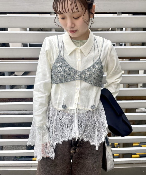 カタヤマ アヤさんの「BEAMS WOMEN｜2ボタン W クロップド ジャケット」を使ったコーディネート