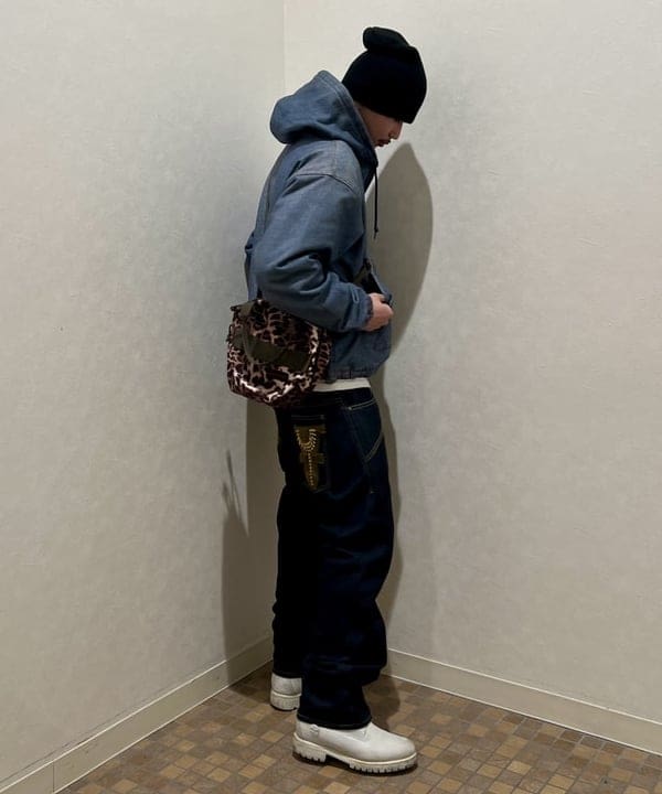 ムファサさんの「BEAMS WOMEN｜モック プリント フーディ」を使ったコーディネート