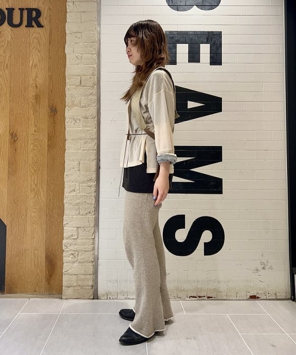 ナツハさんの「BEAMS WOMEN｜maturely / チュール リバーシブル カフ ロングスリーブ」を使ったコーディネート