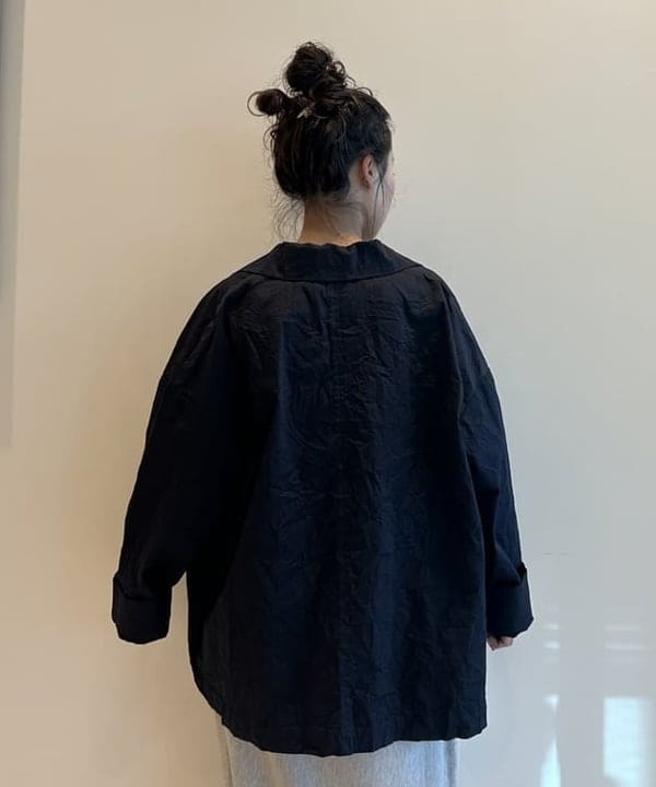 清水 彩乃さんの「BEAMS WOMEN｜リンクル ジャケット」を使ったコーディネート