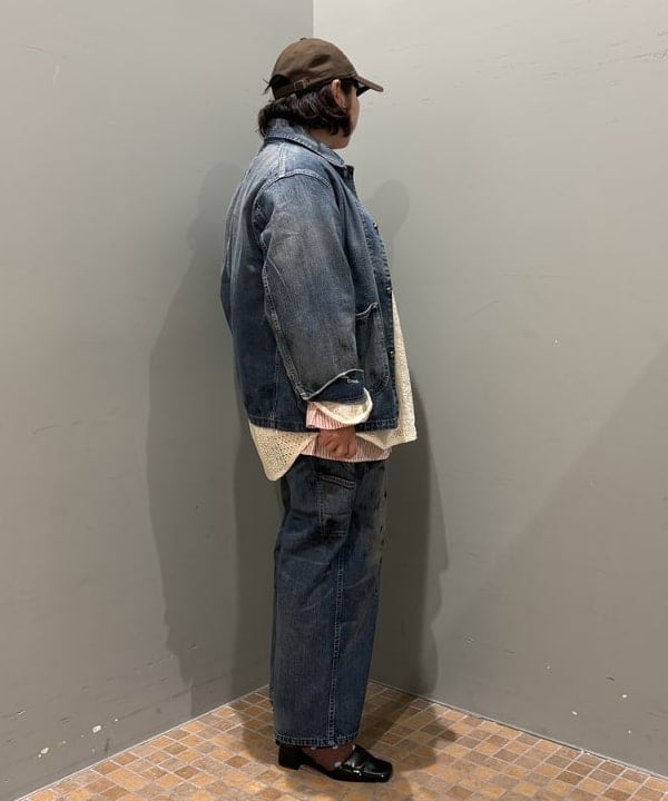 イガラシさんの「BEAMS WOMEN｜【別注】Lee &times; maturely / ヴィンテージ ロコ ジャケット」を使ったコーディネート