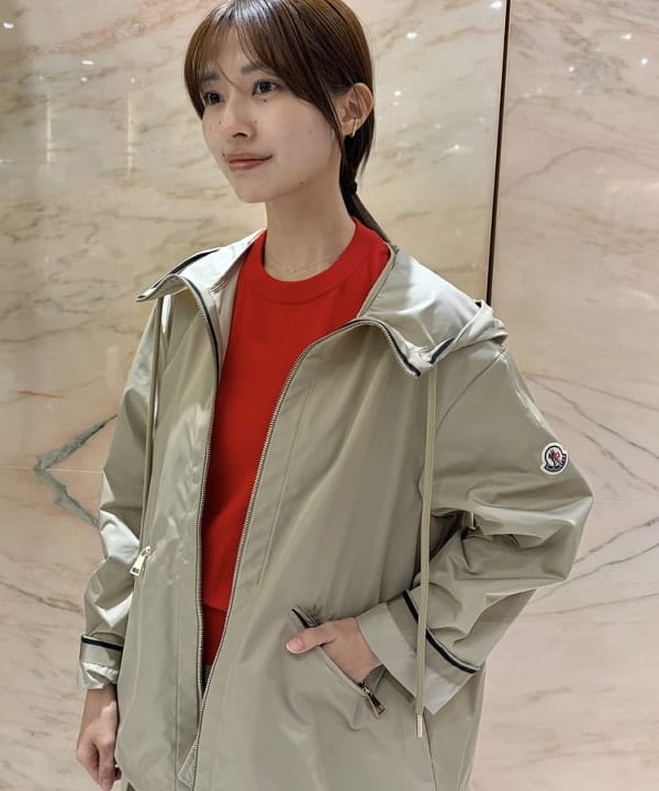 茂野 真楓さんの「BEAMS WOMEN｜AK+1 / 16ゲージ スビンコットン ノースリーブ ニット」を使ったコーディネート