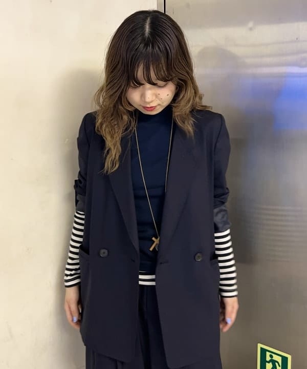 ナツハさんの「BEAMS WOMEN｜ボーイ ベーシック Tシャツ」を使ったコーディネート