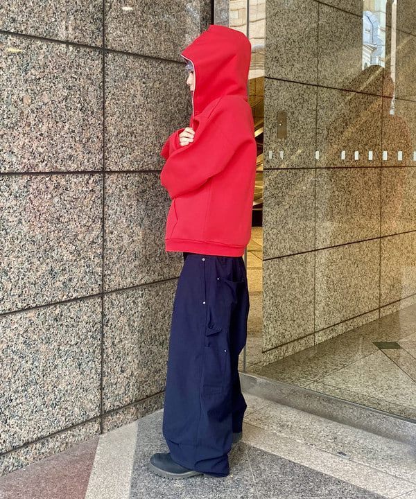 はるひむさんの「BEAMS WOMEN｜フルフェイス ジップアップ フーディ 【ワイドショートフィット】」を使ったコーディネート