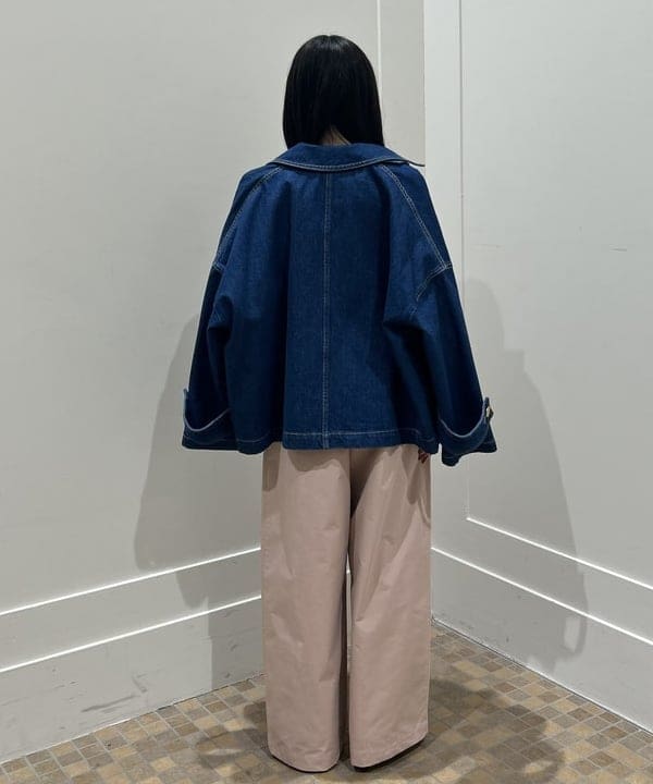 大槻 まひろさんの「BEAMS WOMEN｜Traditional Weatherwear / Malton デニムブルゾン」を使ったコーディネート