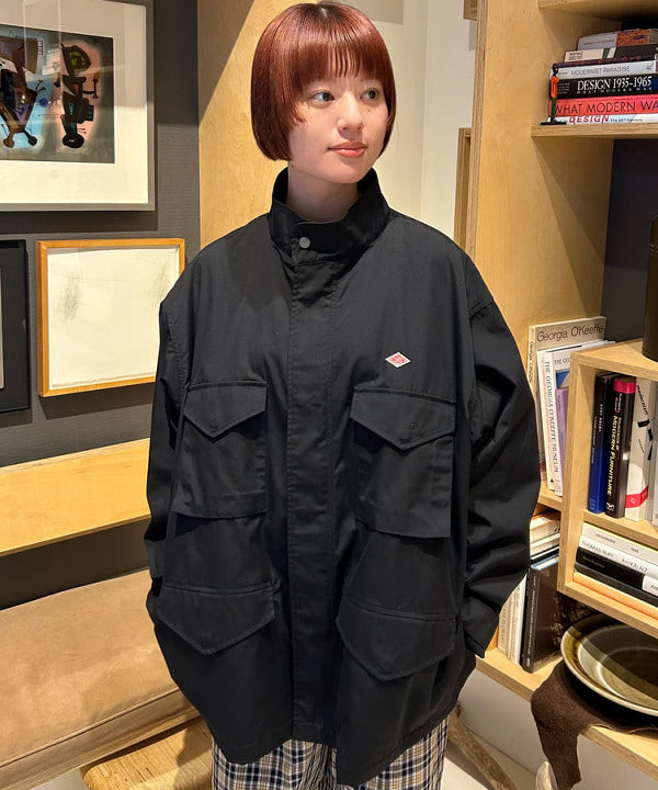 Hazukiさんの「BEAMS WOMEN｜【別注】DANTON / ジップアップ ブルゾン」を使ったコーディネート