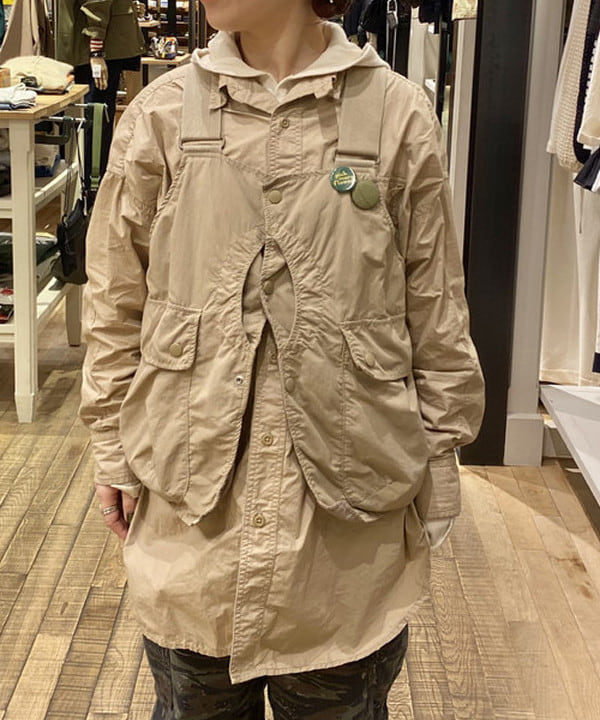 原口 愛さんの「BEAMS WOMEN｜リップストップ ミリタリー パンツ」を使ったコーディネート