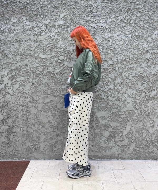 マツモト アカネさんの「BEAMS WOMEN｜ギャザー アーム MA-1」を使ったコーディネート