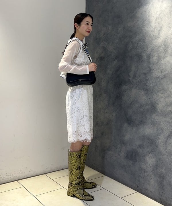 ササキさんの「BEAMS WOMEN｜シアー センター シーム Tシャツ」を使ったコーディネート