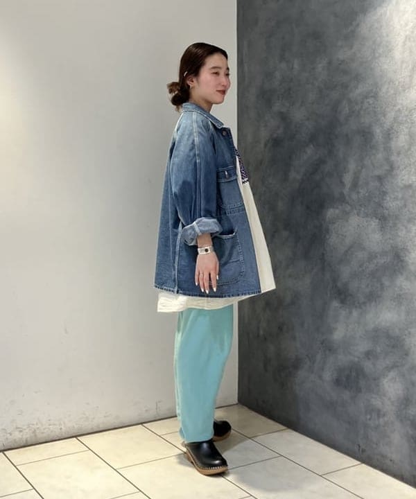 モモさんの「BEAMS WOMEN｜【別注】Healthknit &times; maturely / トンプキンス スウェット パンツ」を使ったコーディネート