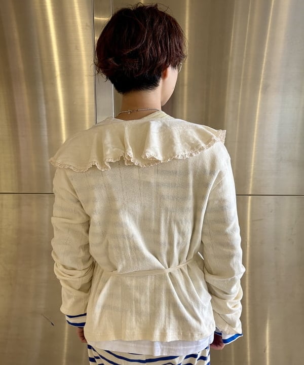 みりさんの「ラッフル カーディガン」を使ったコーディネート