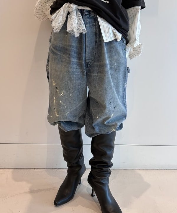 ando naoさんの「BEAMS WOMEN｜【別注】HEAR MY NAME &times; maturely / メモラブル プリント Tシャツ」を使ったコーディネート