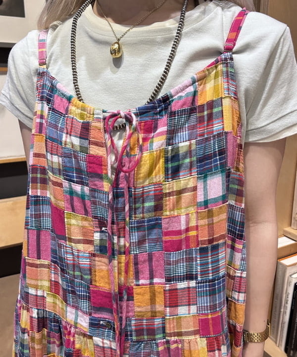 ando naoさんの「BEAMS WOMEN｜リネン ソリッド ショートスリーブ」を使ったコーディネート