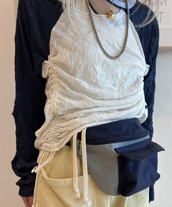 ando naoさんの「BEAMS WOMEN｜ウエストバッグ 26SS」を使ったコーディネート