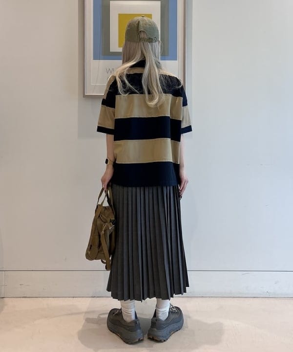 ando naoさんの「BEAMS WOMEN｜Superior Stitch Embroidery / DOG 刺繍 CAP」を使ったコーディネート