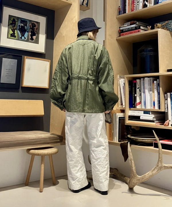 小原 もこさんの「BEAMS WOMEN｜マドラス チェック ブルゾン」を使ったコーディネート