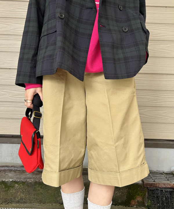 MATSUMOTO AMIさんの「BEAMS WOMEN｜チェック ダブル ジャケット」を使ったコーディネート