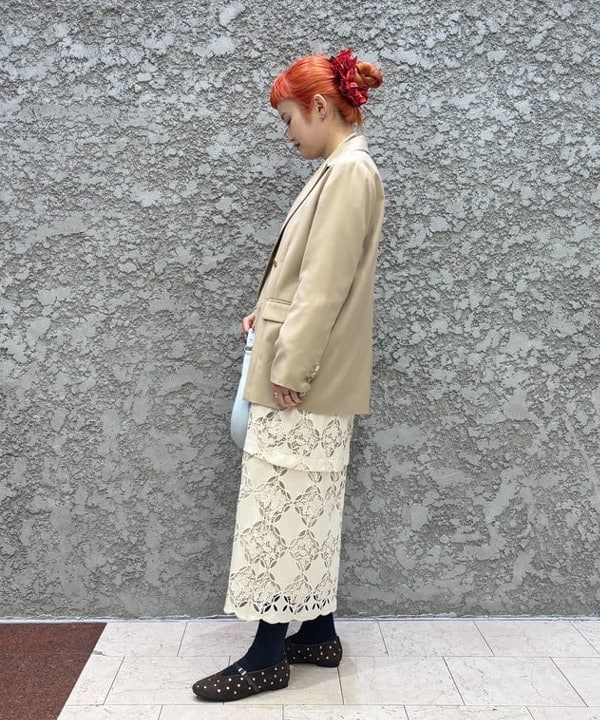 マツモト アカネさんの「BEAMS WOMEN｜4ボタン ダブル ブレザー」を使ったコーディネート