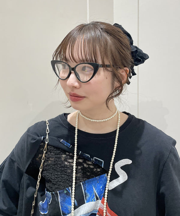 reiさんの「BEAMS WOMEN｜ジャカード レース クルーネック Tシャツ」を使ったコーディネート
