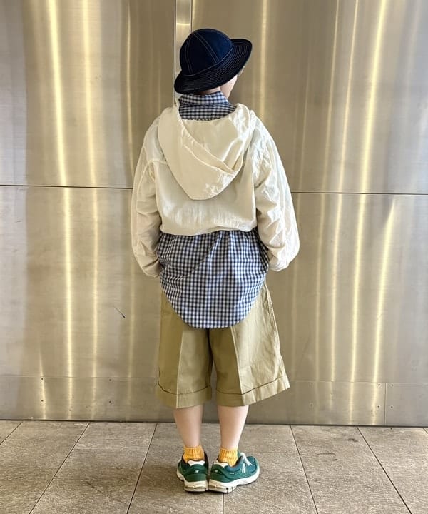 みりさんの「ボーイ チェック ビッグ ボタンダウン シャツ」を使ったコーディネート